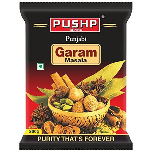Pushp Brand Punjabi Garam Masala Pouch (Pack of 1, 200g pack)