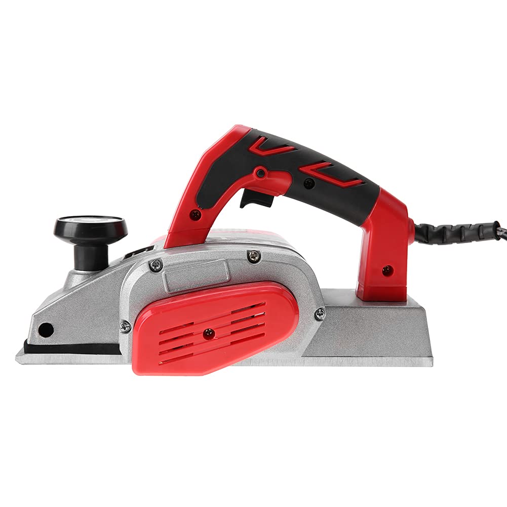 Pialla Elettrica, Pialla da 800 W 220 V/50 Hz Pialla Per Legno Pialla a Mano Pialla a Spessore Pialla da Banco Per La Lavorazione del Legno(EU Plug)