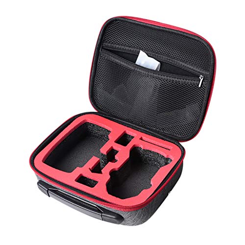 Preisvergleich Produktbild Luccase Grau Handtasche 1680D Wasserdichtes Gewebe und Eva Kompakte Reisetasche Aufbewahrungstasche Case Box Kompatibel mit DJI Mavic Mini, 260x100x215 mm