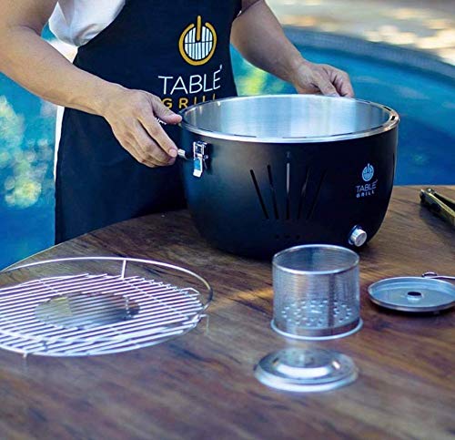 Table Grill - Churrasqueira de Mesa a Carvão Vermelha