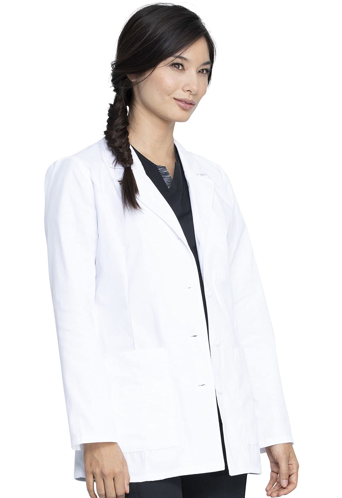 Dickies Women's 29 Inch Lab Coat, White, XX-Large