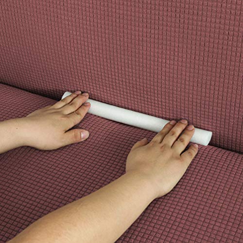 ping bu Sofabezug mit rutschfester Schaumstoff-Stange, Möbelschutz, Nahtleiste, Schaumstoffstreifen für Sofa-Schonbezug, Liegestuhl, Durchmesser 2,5 cm (27 cm x 30) Cover