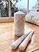 Magik Life Unity Candle Set - Wedding Ceremony & Reception – 6” Pillar & Two 10” Taper Candles – Long Burning Unity Candles for Marriage Ritual – Handmade in USA – White|Florals|Classic