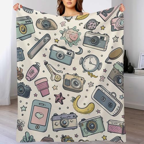 Couverture douce en flanelle de qualité supérieure pour lit et sofa