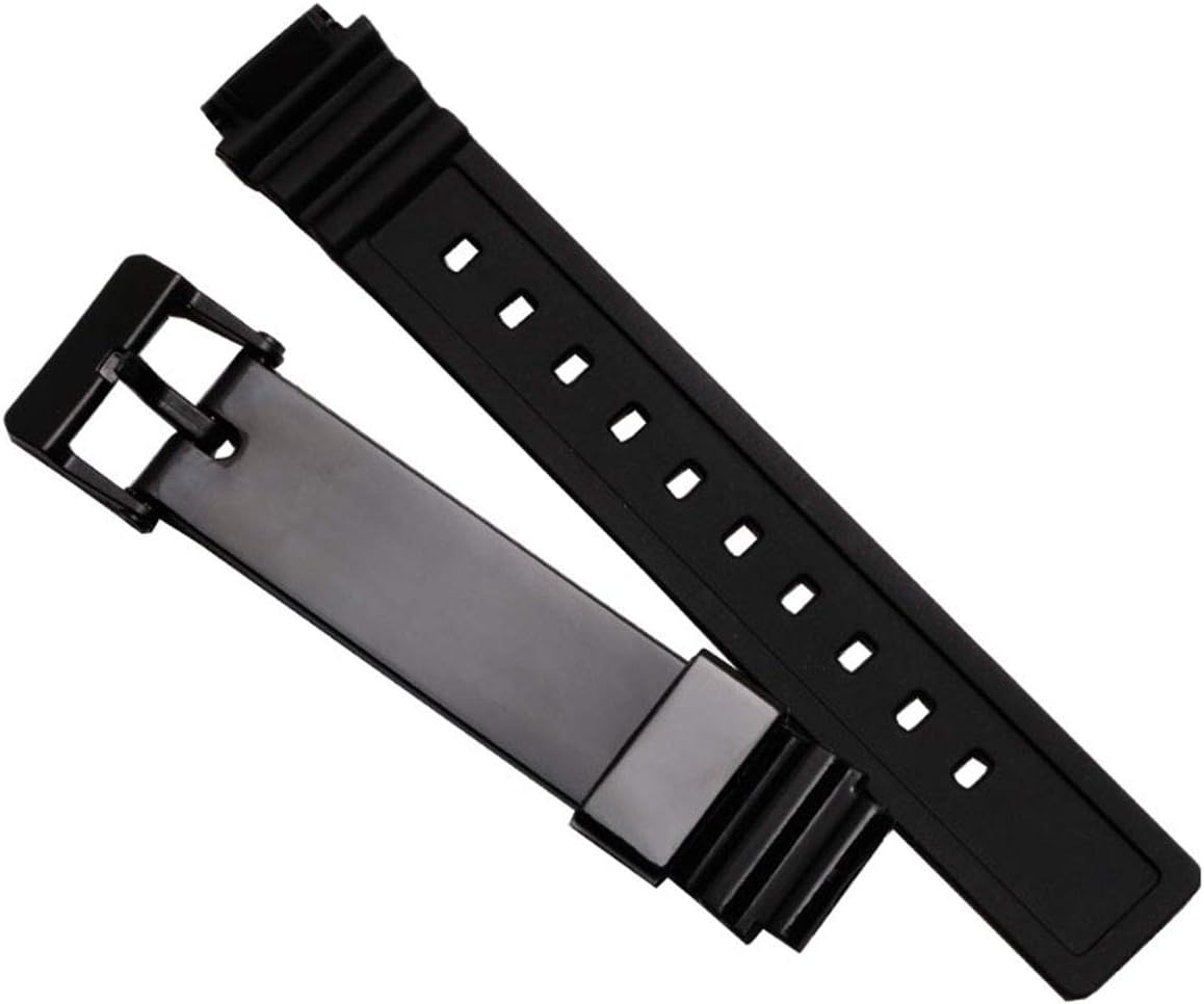Waterproof Natural Resin Replacement Watch Band for Casio Women's LRW200H