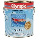 Optilon Synthetic Rubber Swimming Pool Paint - Bikini Blue - 1 Gallon