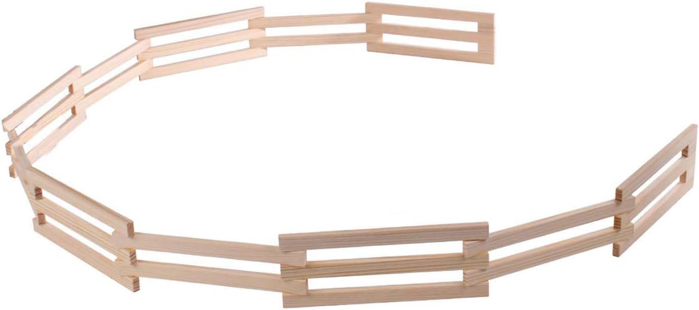 Kids Globe Farming Livestock Gate (156 cm, 1:24 Scale, Farm Fence for Children, Kids Farm Accessories, Toy Farm) 610303