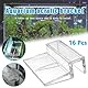16 Stück Aquarium-Abdeckungshalterung, 6–10 mm Aquarium-Clips, Acryl-Aquarium-Glasabdeckungs-Clip, transparente Abdeckung für Aquarium-Deckel (8 mm)