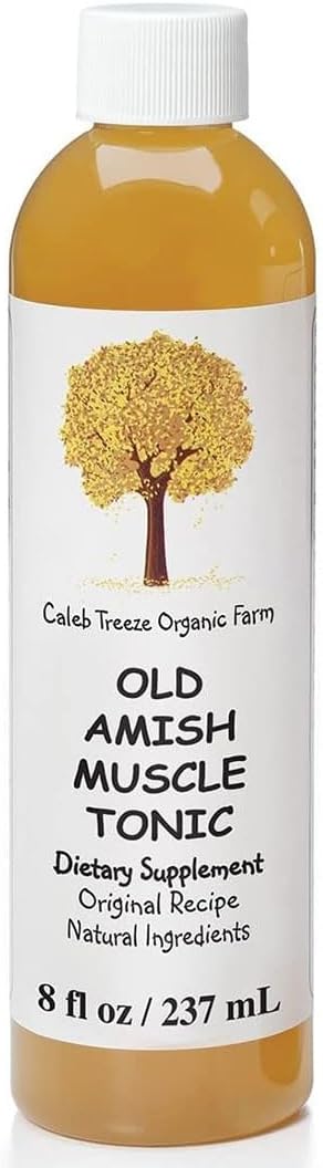 - Caleb Treeze Old Amish Muscle Tonic 8 fl oz, Leg Cramps Relief, Foot Cramps Relief, Restless Legs, Muscle Cramps & Spasm Relief