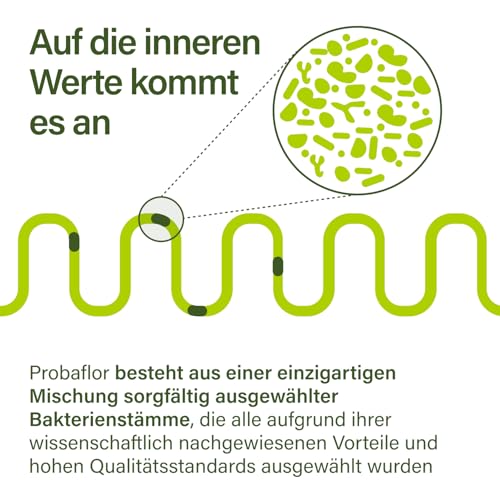 Nupure® Probaflor mit 345 Mrd KBE/g*, 110 Kapseln mit 11 Spezielle Bakterienstämme, Mit Inulin und Lactobacillus salivarius SP2, Besser geschützt dank Spezialdose, Vegan