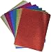 Darice GX-1700-25 8.5 x 11 Card stock Glitter silk Assortment