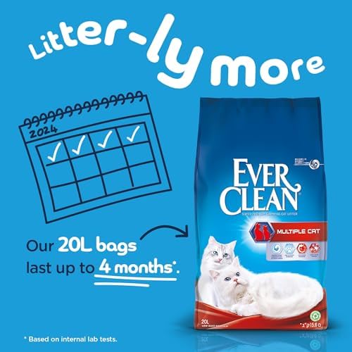 Ever Clean Multicat, (formerly Multiple Cat), 20L clumping cat litter - View 8