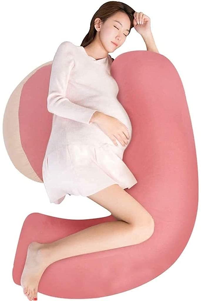 Almohada de Lactancia, Almohada de Embarazo para Dormir, Almohada de Cuerpo Entero en Forma de U, Almohada para Dormir de Lado para Mujer Embarazada, Almohada Lateral de Apoyo Lumbar Durante