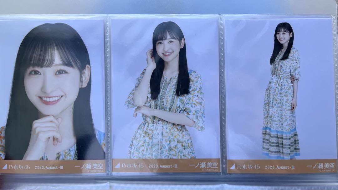 乃木坂46　生写真　スウェット　ライブT宮城ver.　一ノ瀬美空　コンプ 一ノ瀬美空 乃木坂46 生写真 13th BD ライブTシャツ フルコンプ