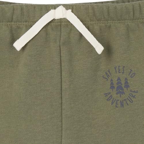 Image of Gerber baby-boys Baby Boys Toddler 2-piece Fleece Sweatshirt and Jogger Set