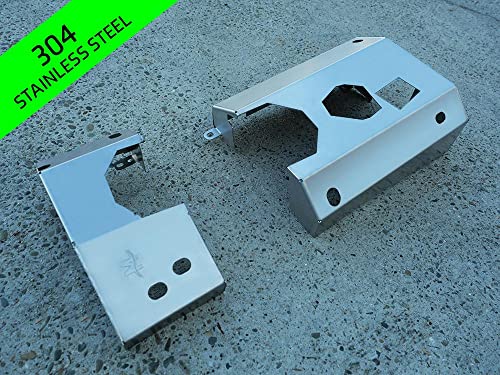 MILLERCAT Cat Shield in Stainless Steel - Advanced Catalytic Converter Protection, Fits 2003-2011 Honda Element 2WD & 4WD with OEM Converter - Not Compatible With Side Step Accessory