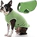 Gooby Stretch Fleece Vest Dog Sweater - Grass Green, X-Large - Warm Pullover Fleece Dog Jacket - Winter Dog Clothes for Small Dogs Boy - Dog Sweaters for Small Dogs to Dog Sweaters for Large Dogs