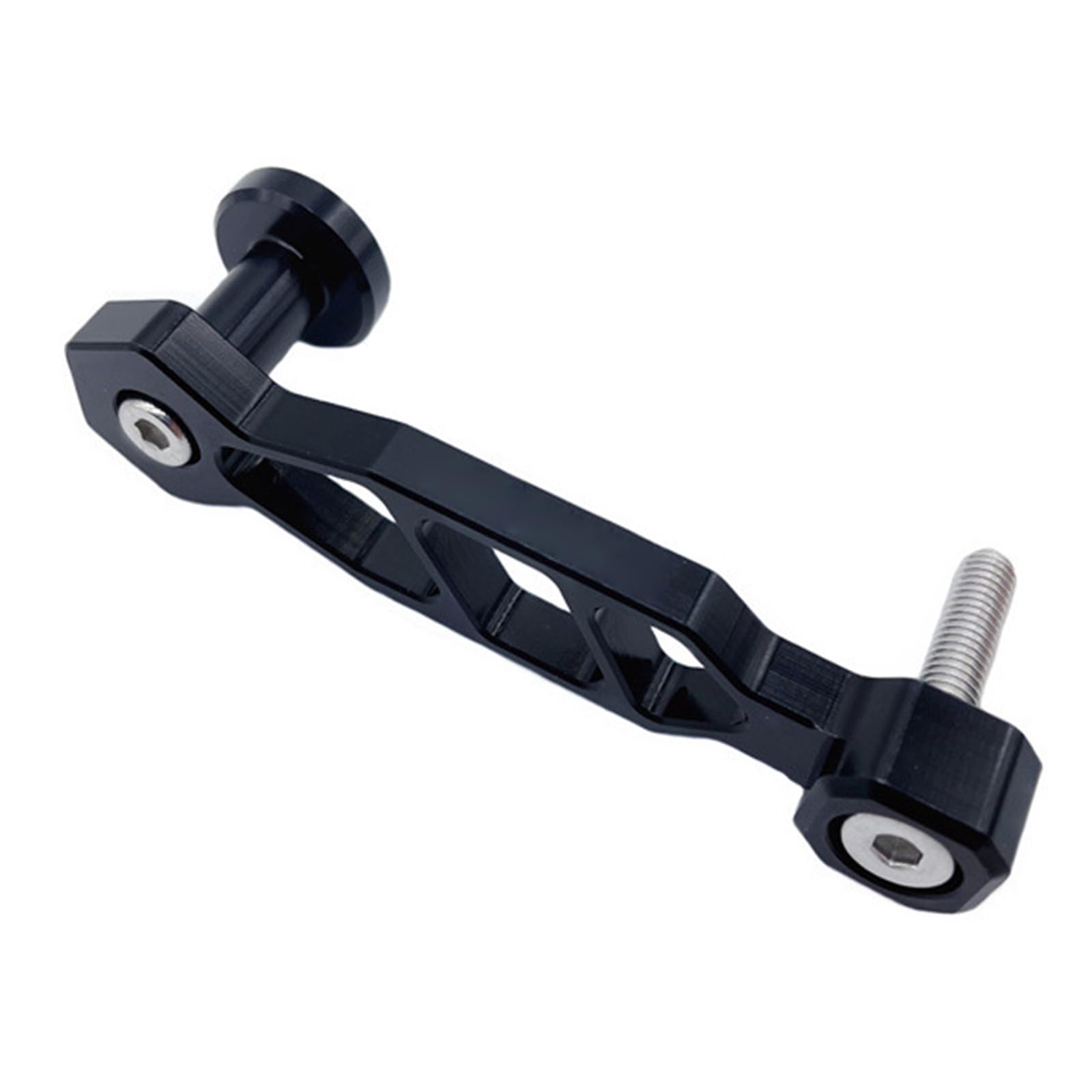 Woedpez Black Bike Chain Tensioner Bicycles Rear Derailleur Guide Stretch Stabilizer Stretch Stabilizer