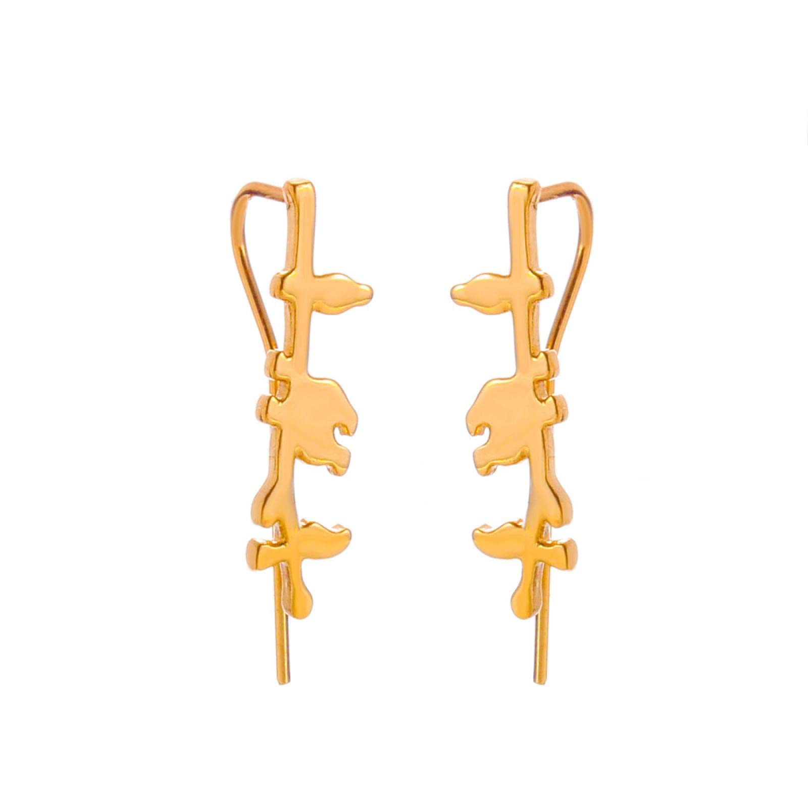 Earrings Stud Earrings Women Jewellery Jewelry Long Ear Hook Clip Earrings For Women Ear Earrings Women Fashion