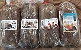 European Bread Sampler Includes 4 Loaves {European Rye, Lithuanian Rye, Riga Rye, & Palanga Rye}