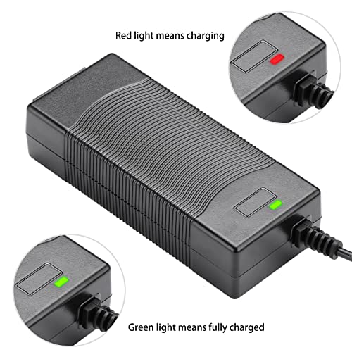 Ampowsure 42V 2A Charger 1 Prong For 36V Lithium Ebike Escooter Compatible With Gotrax And All Brands' Electric Bike Scooter 5.5Mm Plug #TOP3