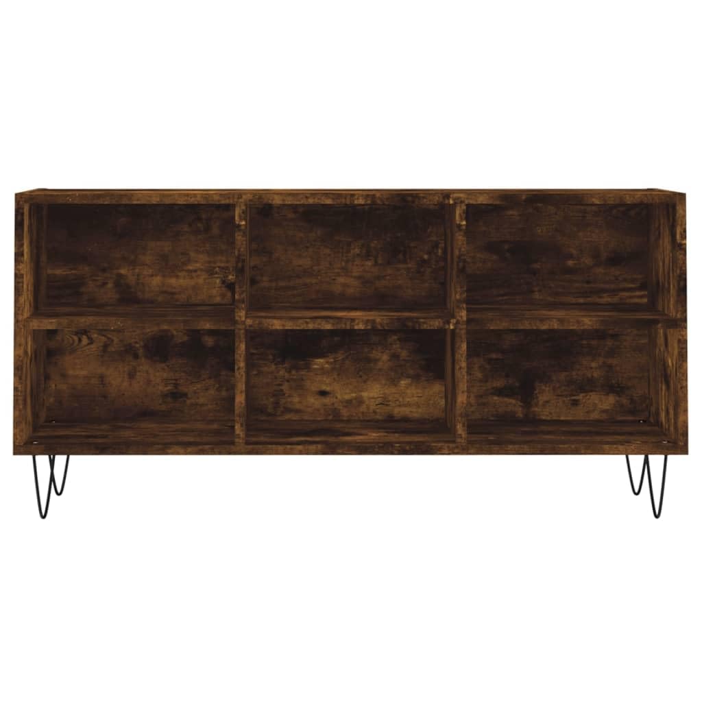 Mobile TV in legno di rovere affumicato, 103,5 x 30 x 50 cm