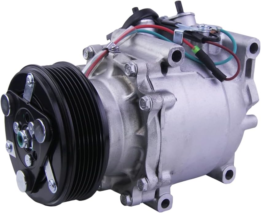 AC Compressor AC Air Conditioning Compressor Kit For 1.7L Honda Civic DX Sedan EX Coupe LX Coupe Fits 2002 2003 2004 2005