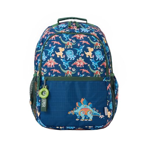 Image of ZOOKEEPER School Bag for Boys & Girls 8-10 Years Lightweight, Water Resistant Kids Backpack for School & Travel Spacious, Durable, Premium YKK Zippers Comfortable Design (Large, 25L)