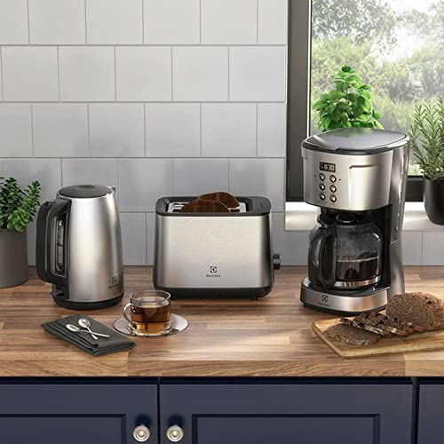 Chaleira jarra eletrica Electrolux desligamento automatico capacidade 1,7L facil abertura tampa alça ergometrica indicador... glide