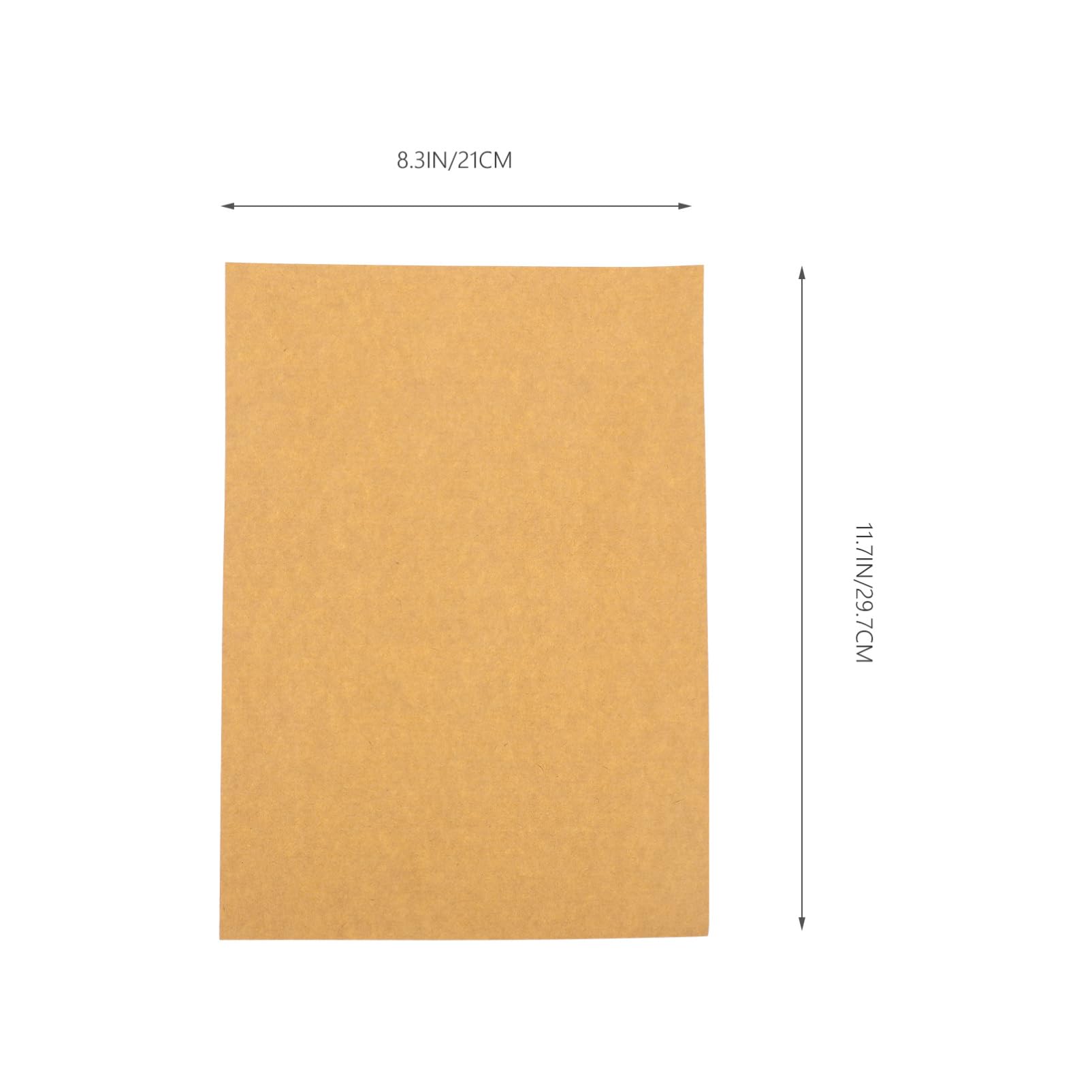 MAGICLULU 100feuilles Étiquettes Autocollantes Papier Kraft Lot De Adhésives Imprimables Pour Projets Créatifs Et Personnalisation Papier Pour Étiquettes Et Logos
