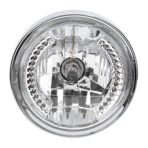 Moto phare, phare phare Assemblée Assemblée 8in moto LED H4 ampoule phare phare Projecteur Conduire Clignotant Lumière