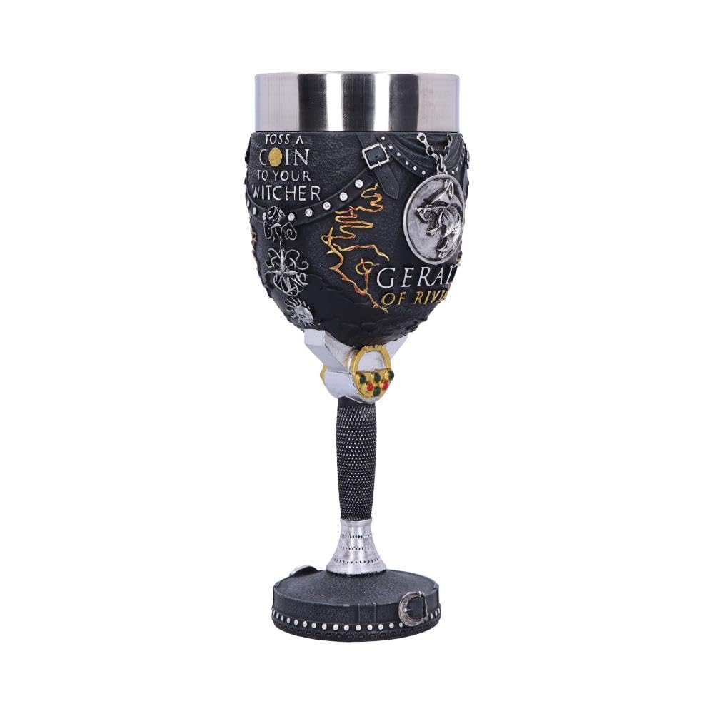 Nemesis Now The Witcher Geralt of Rivia Unisex Cáliz Standard Poliresina