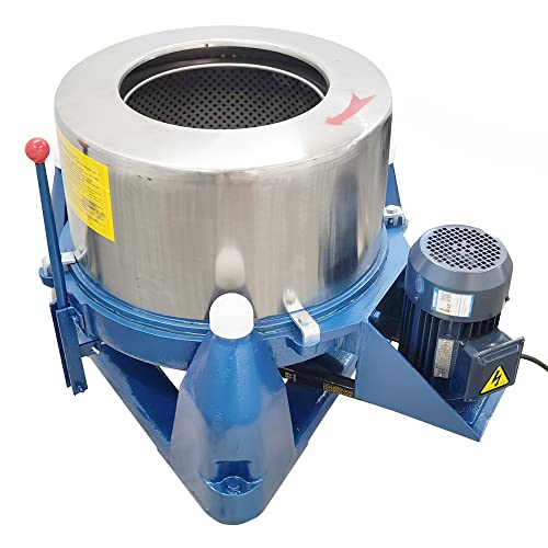 TECHTONGDA Industrial Dehydrator 99lb Oil Centrifuge Dryer Hardware Scrap Degreaser Machine Oil Extraction Solid-liquid Separator Three-phase 208V 2200W