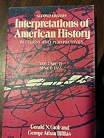 Interpretations of American History, Volume 2, Since 1865 B001CNDWLI Book Cover