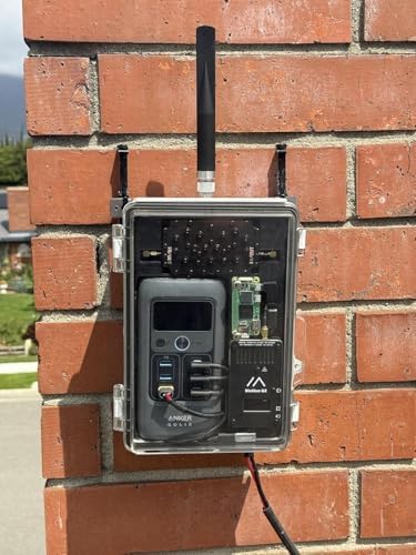 Image of Outdoor Omni-Directional Meshtastic 915MHz Lora Antenna with N Male Connector for Meshtastic 915MHz Lora Solar Node /Repeaters /Devices, Slinkdsco