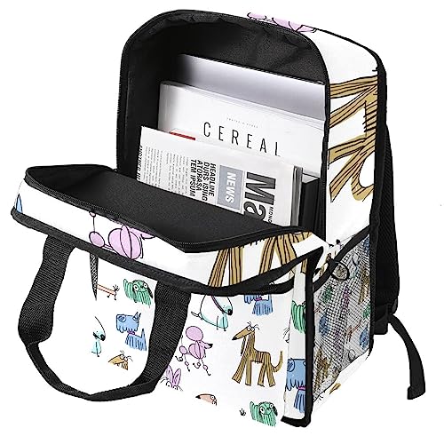 Cartable pour filles et garçons idéal pour l'école et les sorties - 3