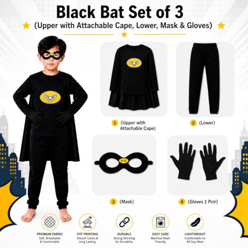 Image of superhero costumes for kids | Blue Red Full Sleeve T-Shirt & Track Pants | Kids Fancy Dress for Birthday Party, School Function for age group 3 to 8 yrs