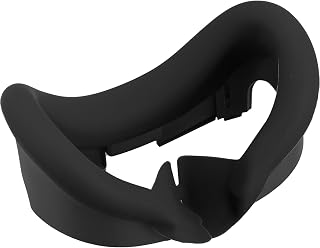 Silicone VR Face Cover for Quest 3 Original Headset, Face Pad & Face Cushion Compatible with Meta Oculus Quest 3 Face Cover Skin Accessories