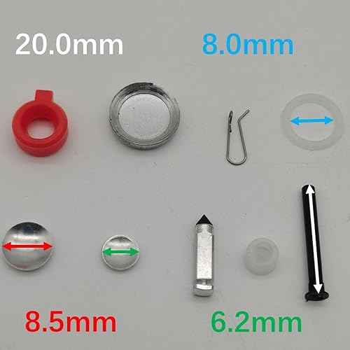 Miniatura 4 de Kit de reparación de carburador con flotador para Johnson Evinrude 4-15 hp 398453 398452 391305 439072 391937 1968 1974 1975 1976 1977 1978 1979