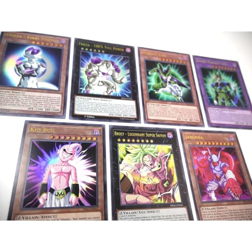 WAIFUWORLD SHOP YGO x DBZ 2-Player Playset | Z-Villain Deck | Yu-Gi-Oh! Deck im Theme Dragonball Z | Trading Card Game | Dragonball Karten | 1 x 1 Deck – Bild 6