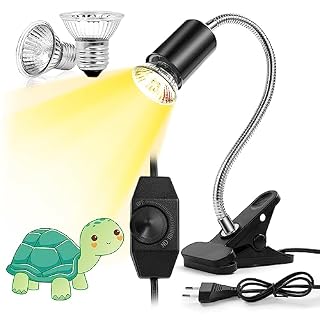 vsshe lampe chauffante reptiles 2 ampoules E27 50W UVA UVB
