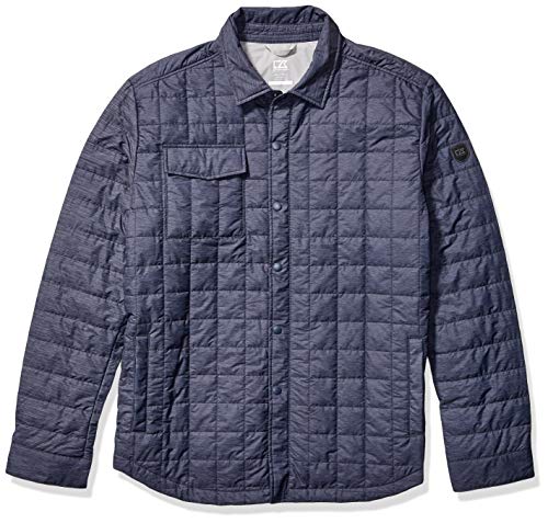 Image of Cutter & Buck Men's Big & Tall Lightweight Primaloft Fill Rainier Shirt Jacket