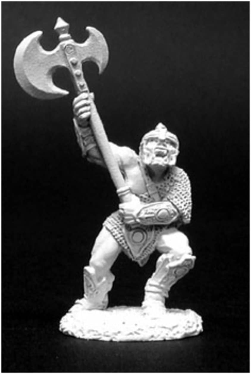 Orc Warrior of Kargir with Polaxe (OOP)
