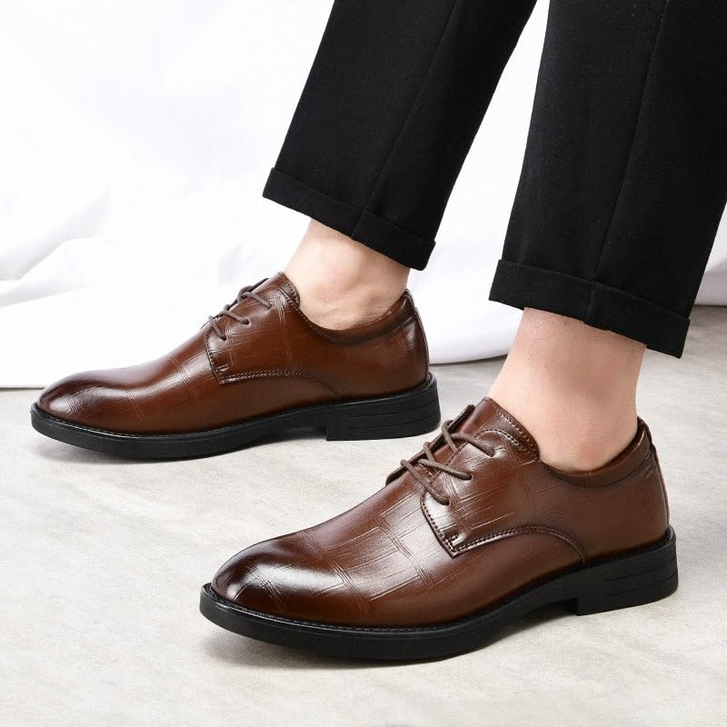 Lightweight Men's Dress Shoes Men's Dress Shoes for Office Men's Traditional Oxfords2