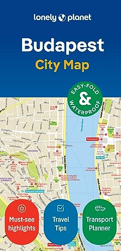 Lonely Planet Budapest City Map: Durable, Waterproof, Easy-Fold P...