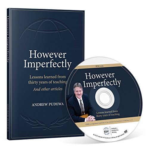 However Imperfectly [DVD/Book Combo] 1623413087 Book Cover