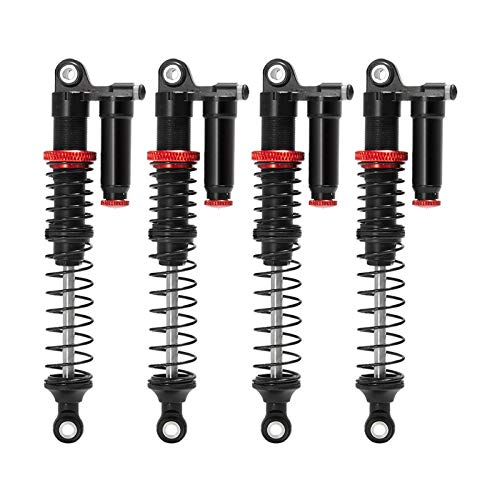 4個入り アルミ合金ショックアブソーバー 90mm/100mm/110mm/120mm D90 For TRX-4 アキシャル用 For SCX10用 For Wraith 1/10 RCクローラーカーアップグレードパーツ(100mm 4pcs)