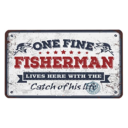 Tapis de souris One Fine Fisherman grand format 36x60 cm pour bureau