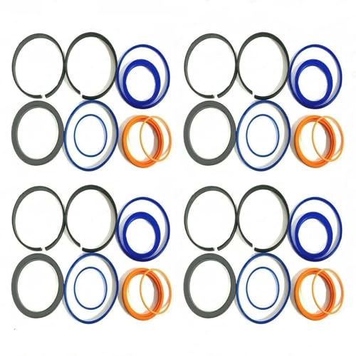 Image of Hydraulic Cylinder Seal Kit Replacement For Jcb Backhoe 40Mm Rod X 70Mm Cyl, Part No. 991 /20021, Set of 4