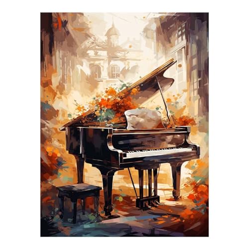 Kit peinture diamant piano idée cadeau créatif adulte loisir manuel